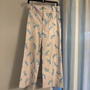 Maeve Colette pant with shrimp